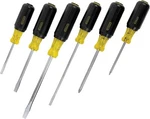 Professional Cushion Grip 6PC Screwdriver Set-stanley 66-565. Fixed Price $23.95.