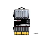 Tool Bench Multi Purpose Precision Screwdrivers With Plastic Cases, 6-PC. Sets. Fixed Price $10.99.