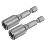 Uxcell Quick-change Nut Driver Bit, 1/4" Hex Shank 7MM Magnetic. Fixed Price $10.92.