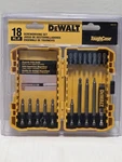 Dewalt 18 Piece Screwdriver Bit Set #DW2174. Fixed Price $19.98.