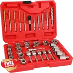 Uyecove 35PC Screw Bolt Extractor Left Hand Drill Bit Set. Fixed Price $57.71.