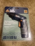 BR2004U Blue Ridge Rechargeable 2-IN-1 Screwdriver Flashlight. Fixed Price $18.50.