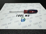 Snap-on Tools Usa Nos 1/8" Flat Tip Hard Handle Mini Screwdriver SHD304RWB. Fixed Price $54.95.