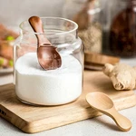 4PCS Mini Wooden Spoon Set Short Handle Spice Sugar Tea Coffee Scoops - New. Fixed Price $11.99.
