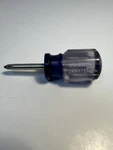 New Craftsman No. X 1-1/2 In. Phillips Stubby Screwdriver CMHT65003. Fixed Price $13.75.