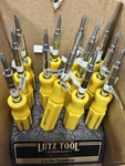 **12 Pack Lutz 6-IN-ONE Yellow Chrome Vanadium Steel Screwdrivers Retail Display. Fixed Price $99.99.