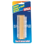 Lola L383 Wood Handle Nail & Brush X 1.75 1.25 In.. Fixed Price $7.88.