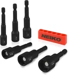 Neiko 10190A Magnetic Nut Driver Piece Impact SET,1/4 TO9/16. Fixed Price $19.25.