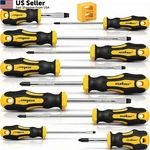 Horusdy 11-PIECE Magnetic Screwdriver With 5 Phillips Flat Head Tips. Fixed Price $14.88.