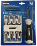 Hart 6-IN-1 Screwdriver With Piece Precision Set, New!. Fixed Price $15.99.