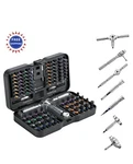 Ratchet Screwdriver Set 100 In Magnetic S2 Steel Bits Diy Flexible Shaft Vman. Fixed Price $61.99.