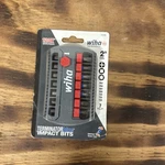 Wiha 70298 Buddy Piece Terminator Blue Impact Screw Bits 2" Long. Fixed Price $10.99.