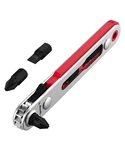 Bates Mini Ratchet Wrench, 1/4" Magnetic 90 Degree Screwdriver, Pcs, Red. Fixed Price $8.60.