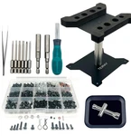Teiray Rc Car Repair Work Stand Tool Set 360 Degree Rotation 600 Pcs. Fixed Price $38.42.