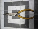 Electrical Klein Tool Lot- Pliers, Screwdriver, Wire Strippers, And Tape Measure. Fixed Price $45.00.