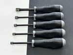 Tekton Tools Usa Made 5PC High-torque Black Oxide Metric 6MM-10MM Nut Driver Set. Fixed Price $74.99.