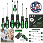 Professional 7-PIECE Screwdriver Set Ergonomic Magnetic Tips & Comfort Grip. Fixed Price $17.99.