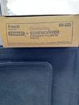 Vintage Stanley 65-322 Usa Pt Phillips Screwdriver 6-PACKS. New Box. Fixed Price $48.00.