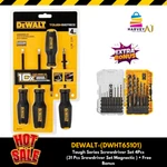 Dewalt Tough Series Screwdriver Set 4PCS (DWHT65101) +free Bonus. Fixed Price $25.97.