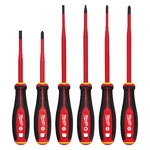 Milwaukee Tool 48-22-2206 Insulated Screwdriver Set, Sae, Pcs. Fixed Price $42.97.
