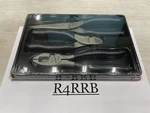 Snap-on Tools Usa New Piece Black Soft Grip Pliers / Cutter Combo Set PLR300BK. Fixed Price $204.95.