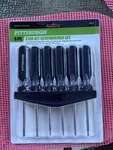 Pittsburgh Star Bit Set - Six. Fixed Price $8.00.