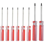 Suiwotin 8PCS Torx Screwdriver Set, T8, T9, T10, T15 Security Screwdrive.... Fixed Price $11.72.
