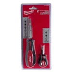 Milwaukee 48-22-2763 2PC 11-IN-1 Multi-bit Screwdriver & 6-IN-1 Stubby. Fixed Price $28.99.