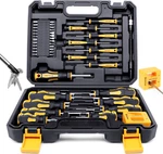 Magnetic Screwdrivers Set With Case, 43-PIECE Includs Slotted, Phillips, Hex.... Fixed Price $26.95.