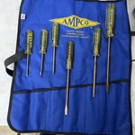 Ampco Safety Tools Non-spark Screwdriver Set, Flathead/philips, 6 Pcs. Fixed Price $180.00.