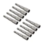 10PCS Bestgle 1/4'' Hex Shank Magnetic Power Nut Driver Bit Sets, One Size. Fixed Price $17.02.