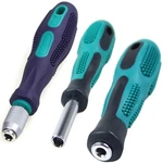 3-PIECE 1/4 Hex Screwdriver Bit Holder Handle Set With Quick Change, Magnetic.... Fixed Price $15.38.