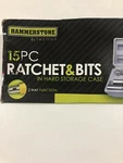 Hammerstone By Tectron - 15 Piece Ratchet & Bits Tool Set New. Fixed Price $9.99.