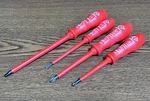 Insulated Vde Screwdrivers Ph/slotted Set Made Germany 4PC Ck. Fixed Price $12.99.