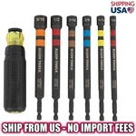 Klein Tools Hollow Magnetic Color-coded Ratcheting Power Nut Drivers, 6-PIECE. Fixed Price $67.47.