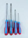 Channellock Code Blue Screwdriver Set Of 4 - (1) Flat Head (3) Phillips. Fixed Price $24.95.