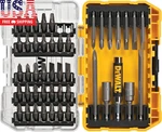 Dewalt Screwdriver Bit Set With Tough Case, 45-PIECE (DW2166), Grey/silver. Fixed Price $23.10.