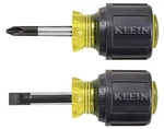 Klein Tools 85071 Stubby Slotted And Phillips Screwdriver W/ 5/16" Cabinet-tips. Fixed Price $21.37.