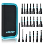 Libraton Magnetic Set, 21-PIECE For Electric Drill Drivers,. Fixed Price $68.31.