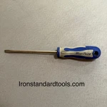Blue-point Tools BSGD5 Soft Grip 5/16" Flat Head Slotted Screwdriver Shank. Fixed Price $12.00.
