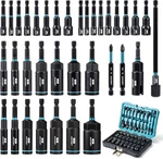Magnetic Driver Set, 35PCS Impact Bit Deep Nut.... Fixed Price $62.52.