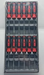 Snap-on SGDXW120BR Soft Grip Combination Screwdriver Set Red. Fixed Price $200.00.