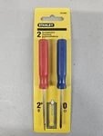 Stanley Phillips #0 And Slotted 1/8" Screwdriver Clips Set 64-843 Retail Package. Fixed Price $11.00.