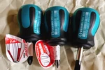 Vessel Megadora Stubby Driver 920 +1 25 +2 -6 Set 3 Items Japan Jis Mortor. Fixed Price $36.90.