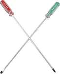Hitefu 2PCS Long Screwdriver, 10 Inch Phillips And Slotted Reliable. Fixed Price $10.51.