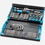 Hazet 2200SC-32 Smartcase Bit/socket Set With Ratchet, 1/4" Drive, 59 Pieces. Fixed Price $292.42.