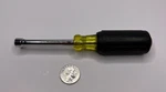 Klein Tools Inc 630 - 1/4 In. Hollow Shaft Red End Cap Nut Driver Made Usa. Fixed Price $9.99.