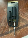 Klein Tools 2PC Slotted Screw Holding Driver Kit 3/16 1/4 85153K. Fixed Price $14.99.