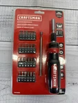 Craftsman Ratcheting Screwdriver Multibit Set 26 Piece CMHT68001 Telescoping. Fixed Price $22.85.