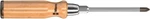 Wera 05023305001 - Pozidriv PZ1 Screwdriver W/wooden Handle. Fixed Price $29.97.